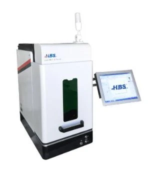 Tipe kecil Keselamatan Cover serat Laser penanda untuk Jewely Engraving
